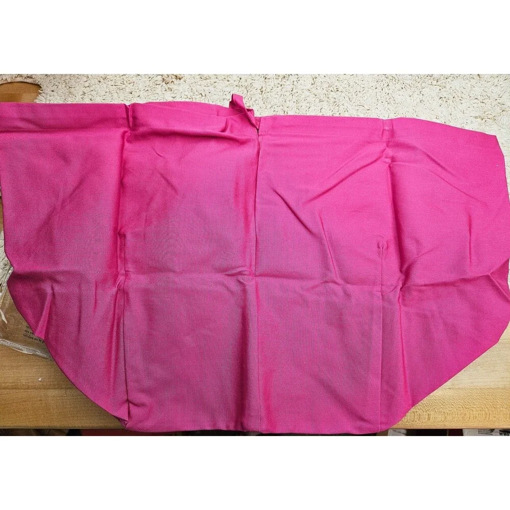 2 NEW POTTERY BARN KIDS Sabrina Tapered Basket Liners Hot Pink PBK Large L